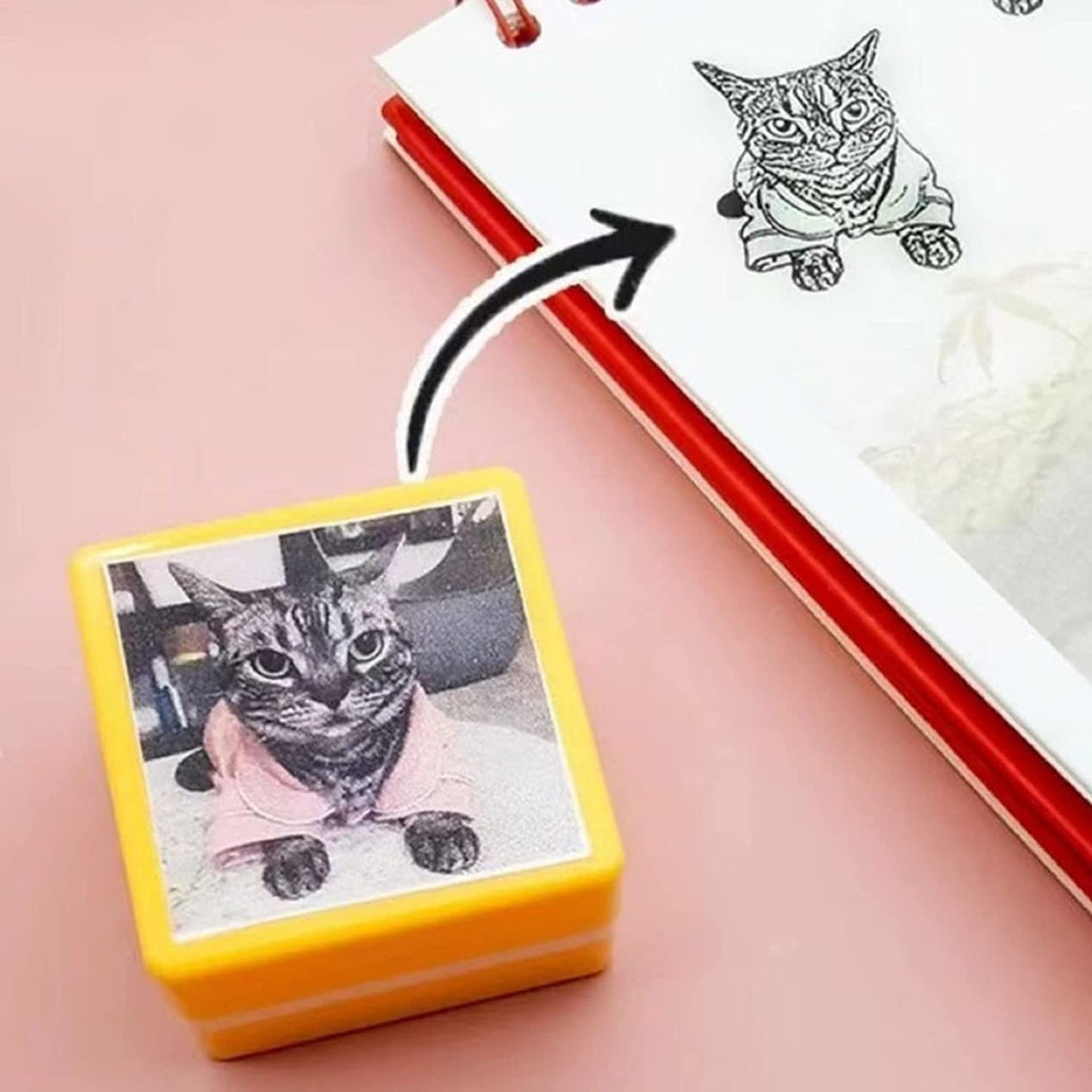PoochStamp – Individueller Haustierportrait-Stempel