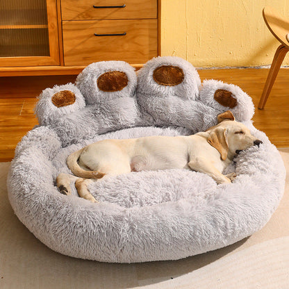 PawPuff – Beruhigendes Pfoten-Haustierbett