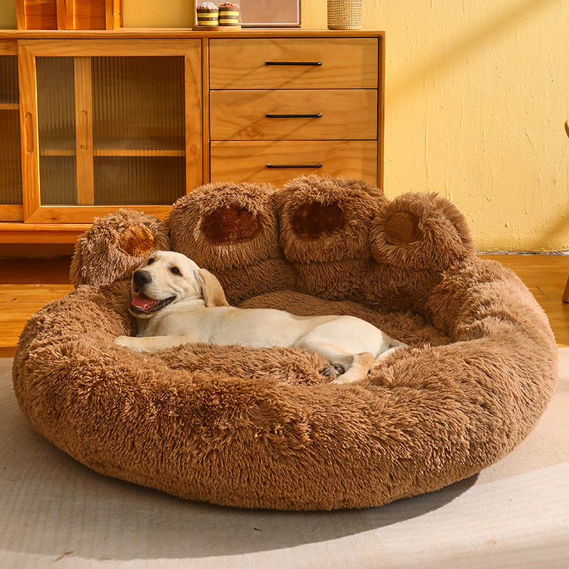 PawPuff – Beruhigendes Pfoten-Haustierbett