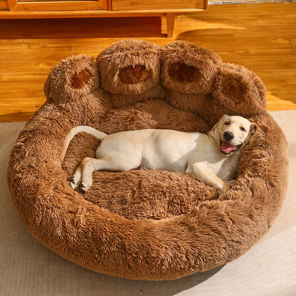 PawPuff – Beruhigendes Pfoten-Haustierbett
